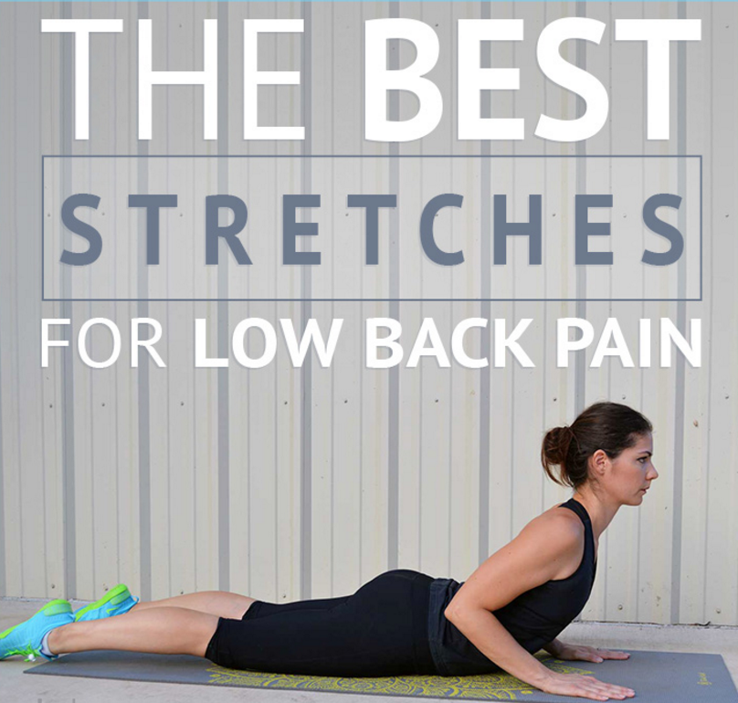 8 Best Lower Back Pain Stretches and Exercises - How to Relieve