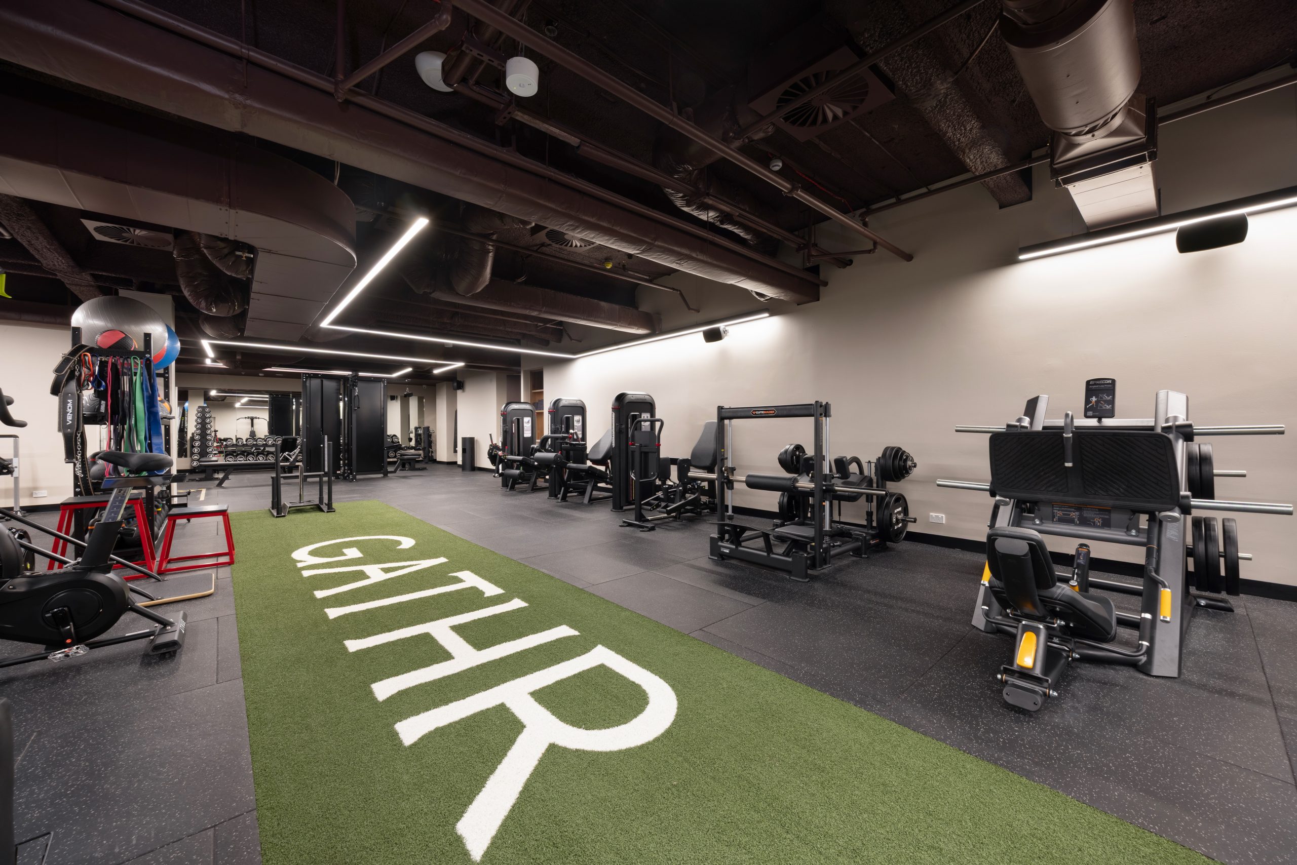 Rehabilitation gym at Live Active Chiropractic