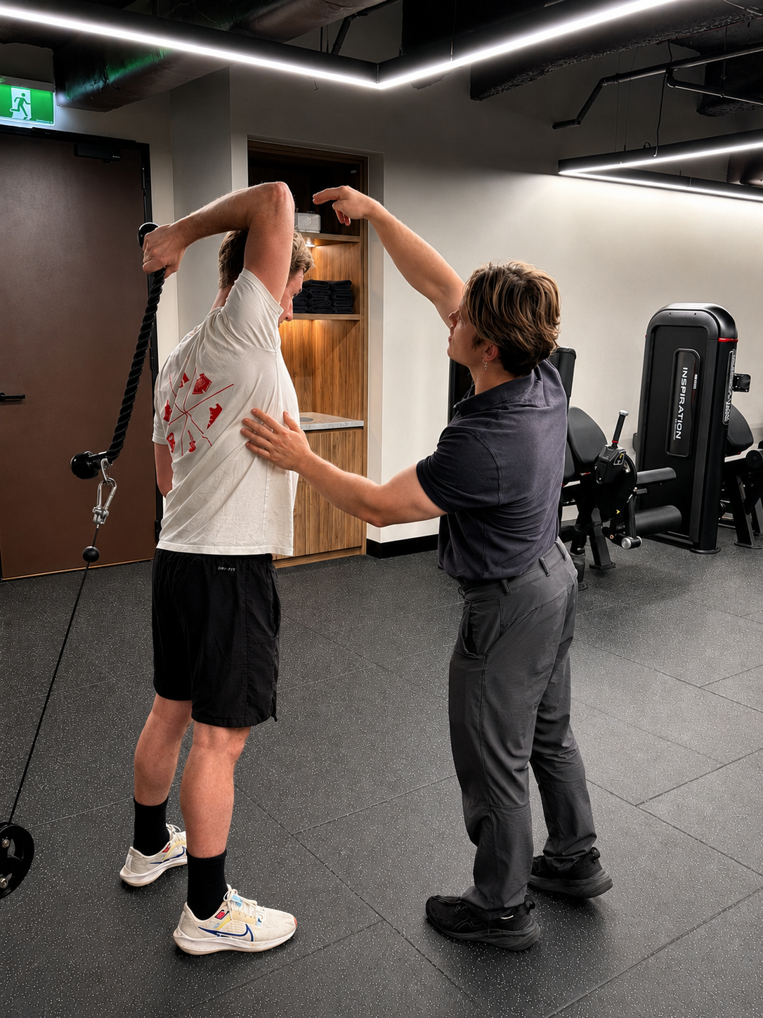 Guided MOVE rehabilitation exercises at Live Active Chiropractic