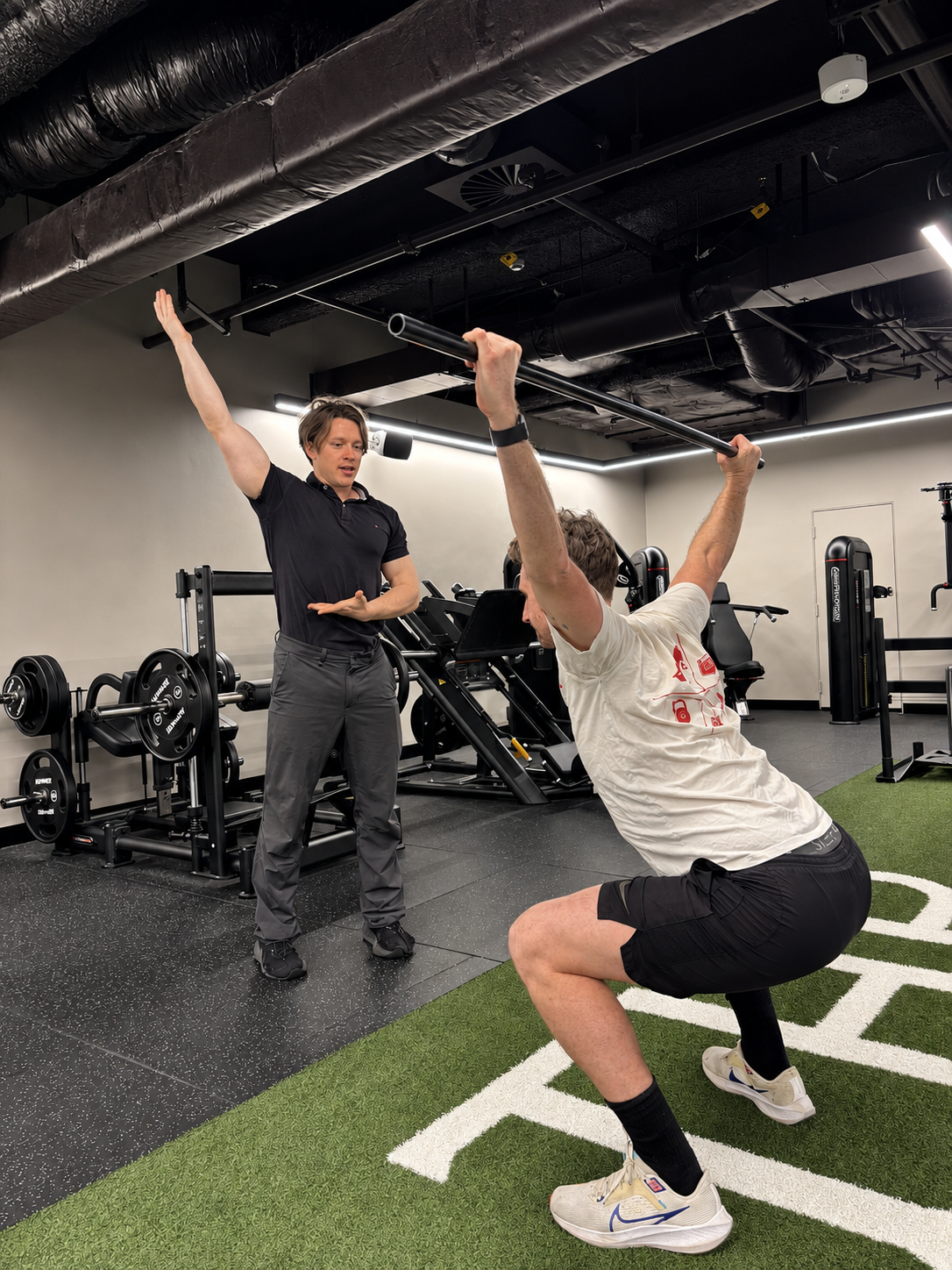 Functional movement training at Live Active Chiropractic